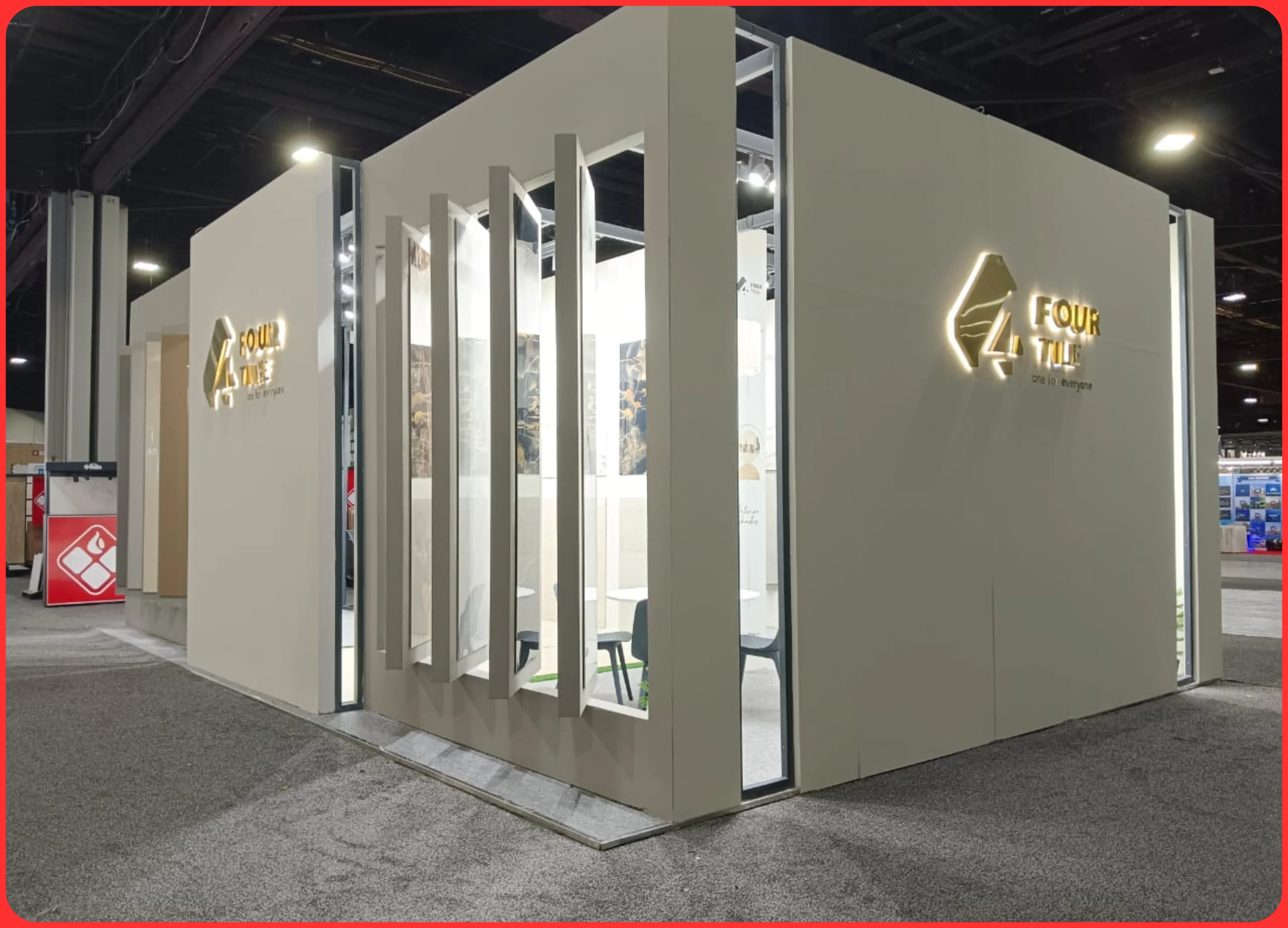 SENOR's Exhibition Stand at Fabtech Exhibition Show – Designed by The Propshop