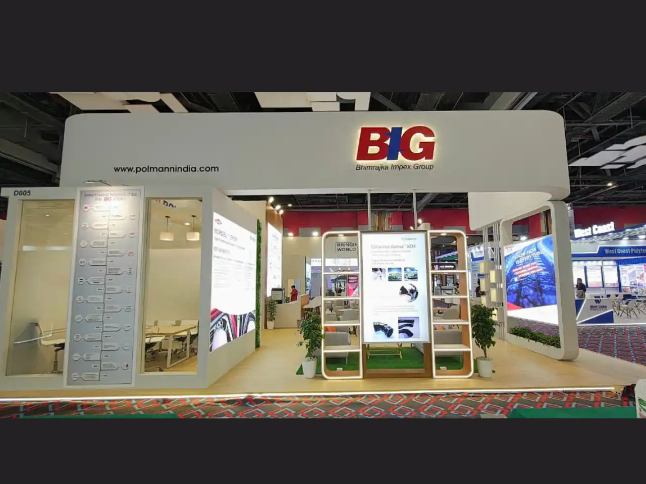 Stand build by propshop