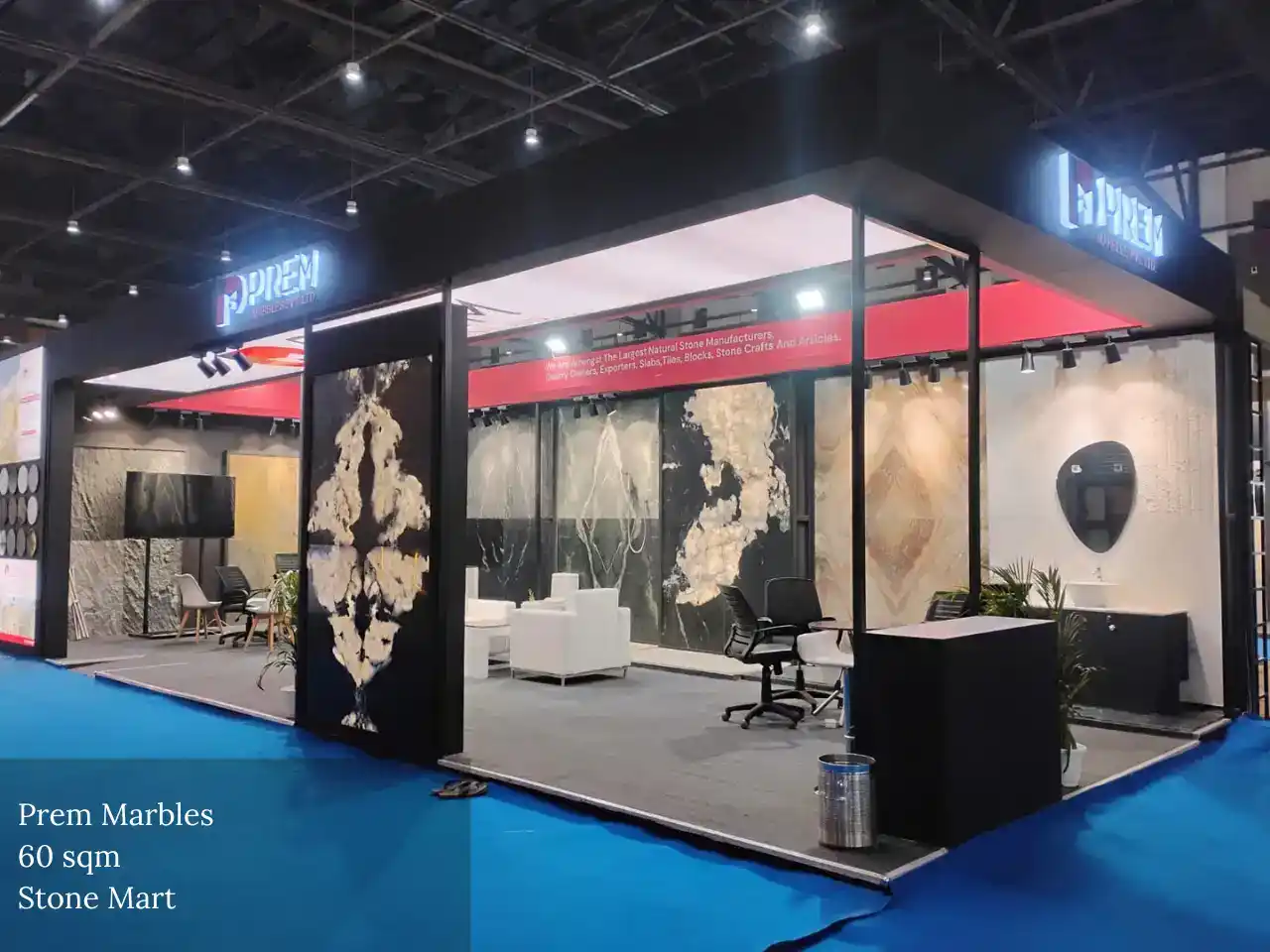 Stand build by propshop