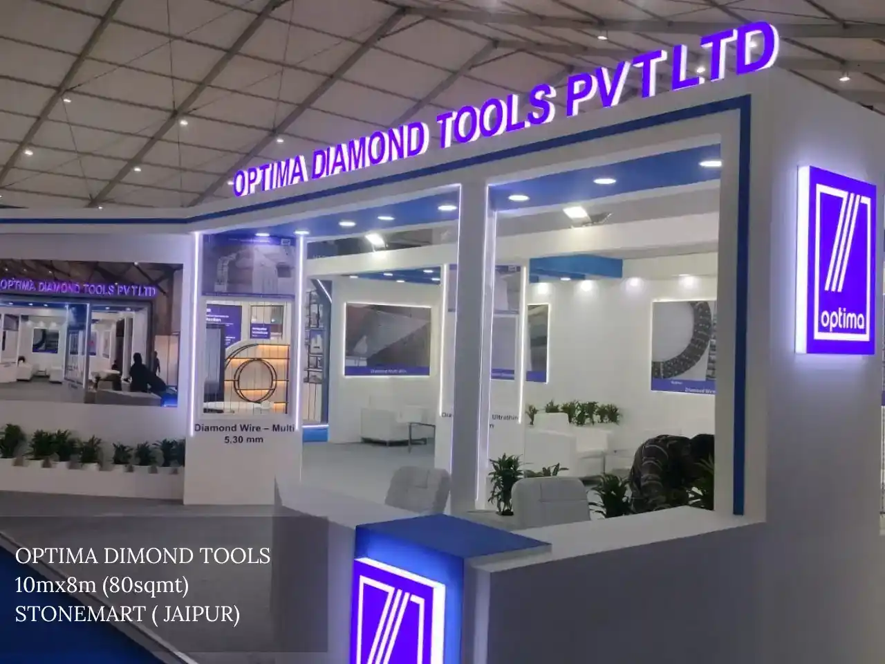 Stand build by propshop