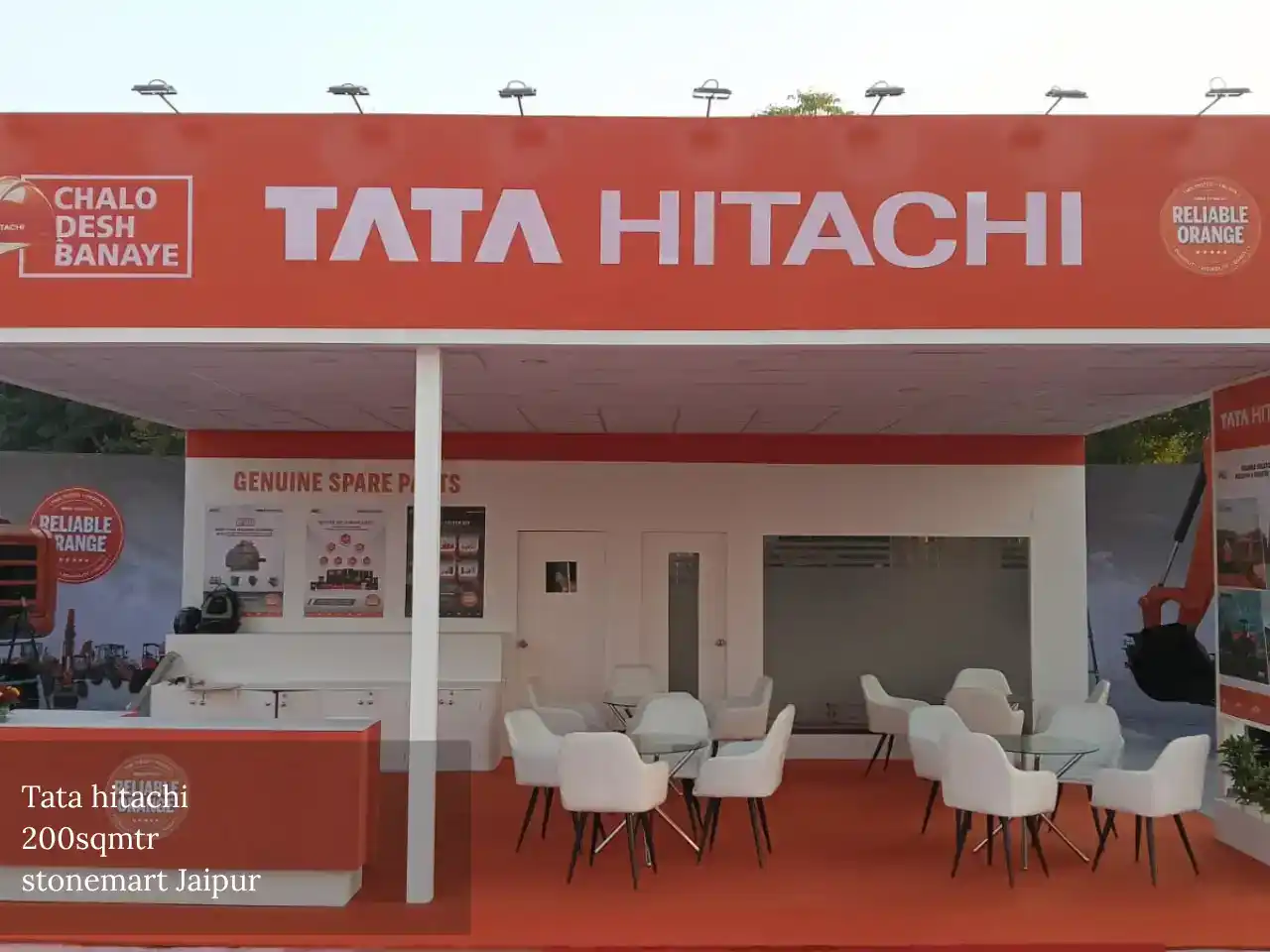 Stand build by propshop