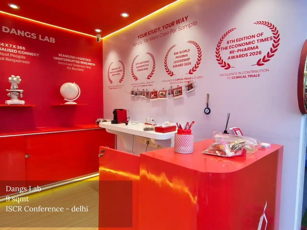 Stand build by propshop