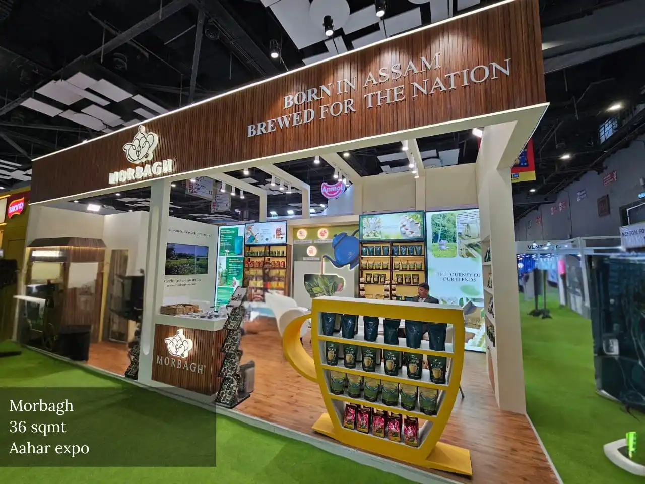 Stand build by propshop