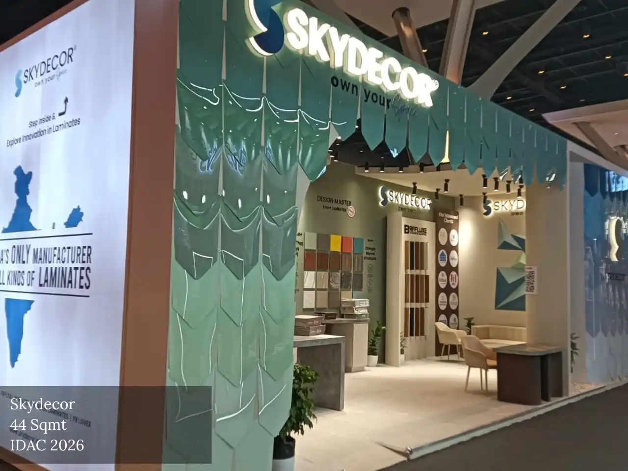 Stand build by propshop