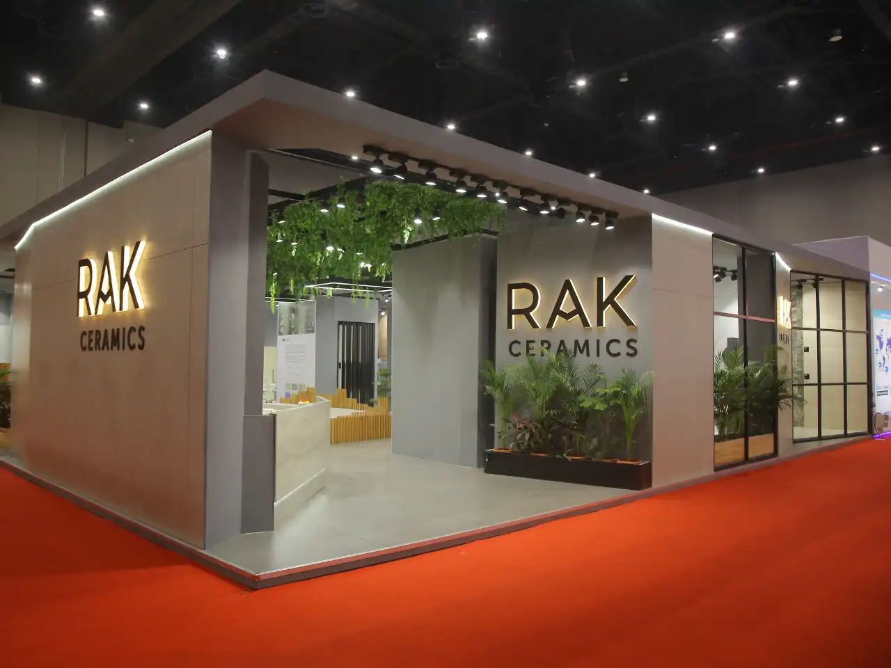 Rak Ceramic exhibition stand Acetech  Hyderabad India