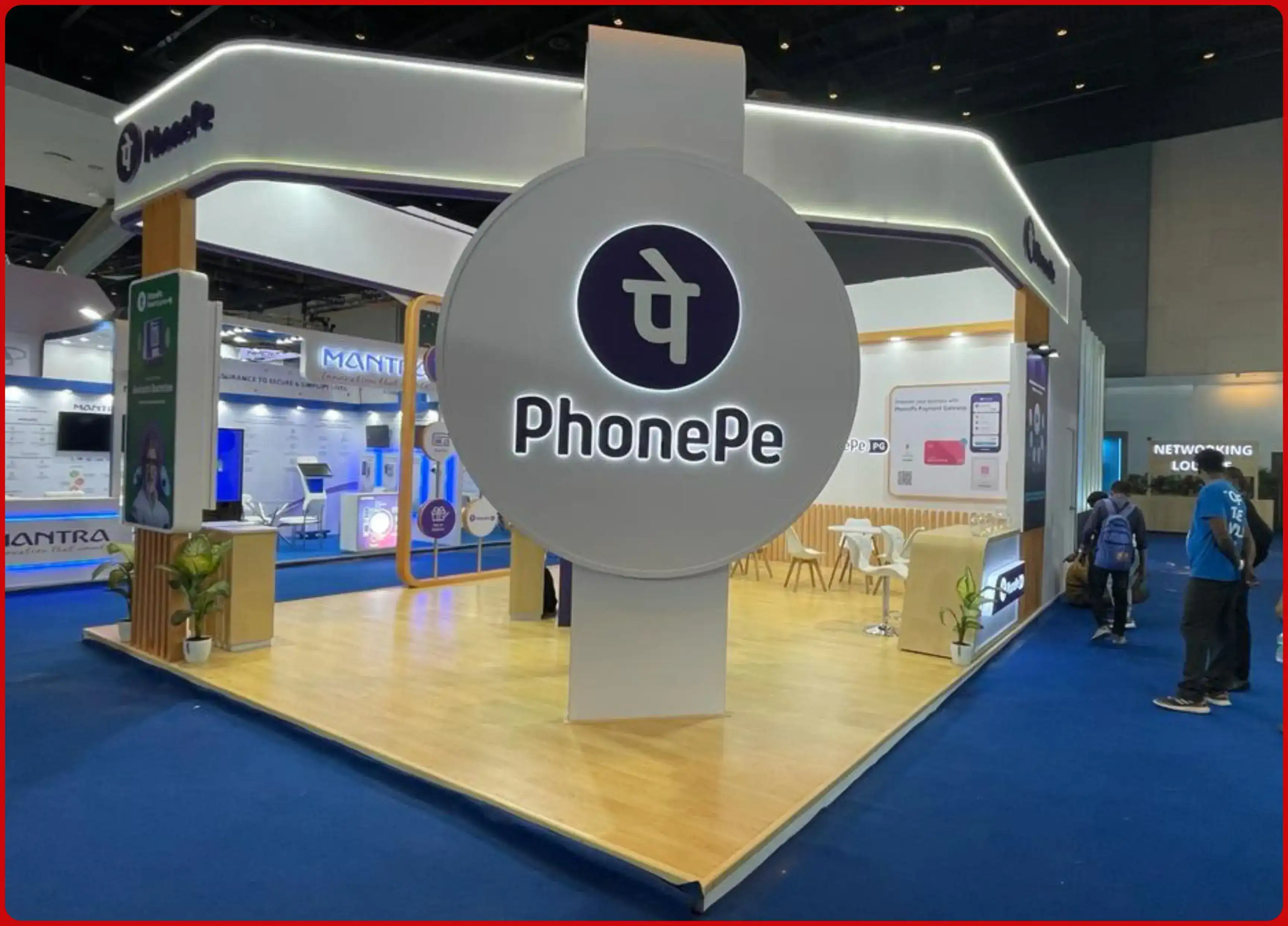 Fintech Expo stand build by Propshop