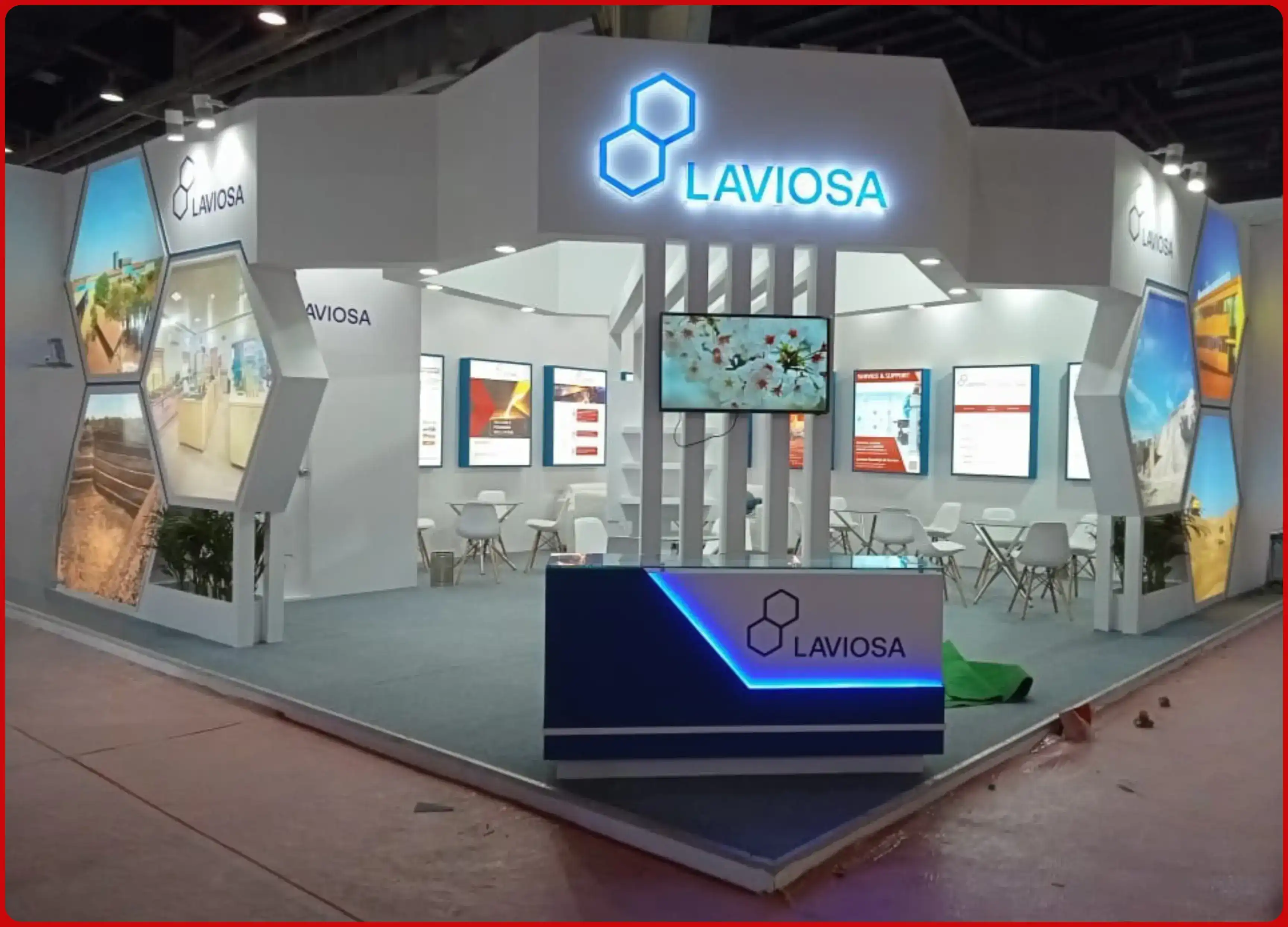 Ifex India Expo stand build by Propshop