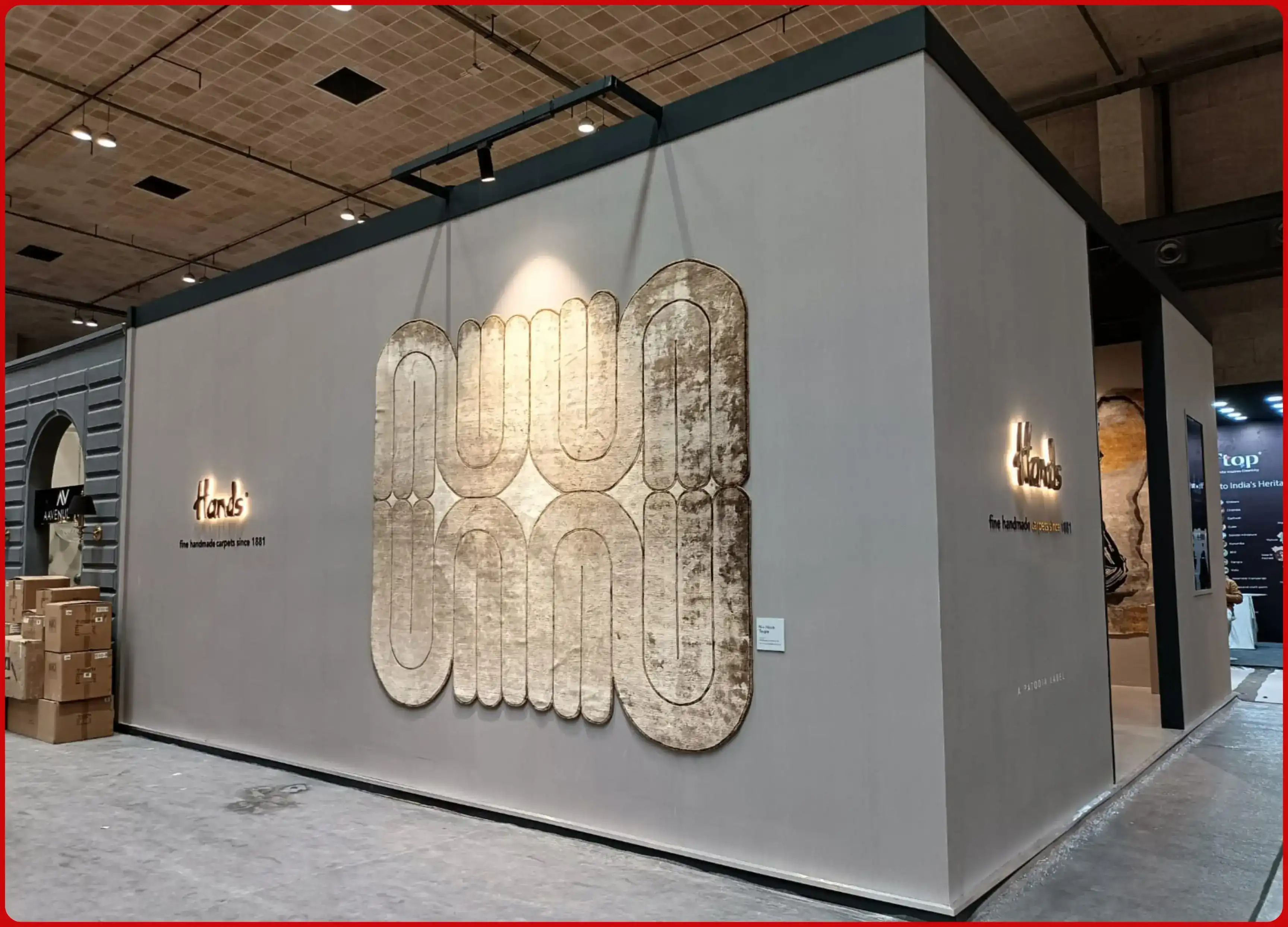 India Design Expo stand build by Propshop