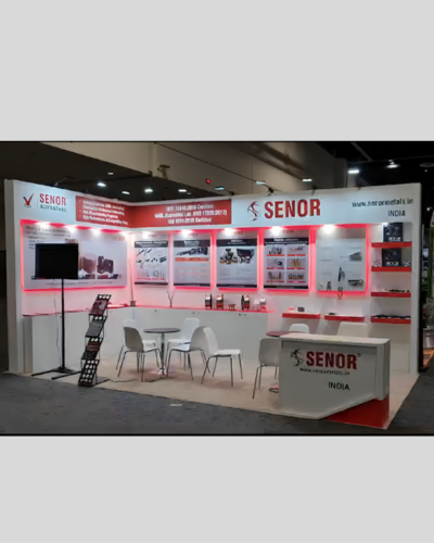 SENOR's Exhibition Stand at Fabtech Exhibition Show – Designed by The Propshop