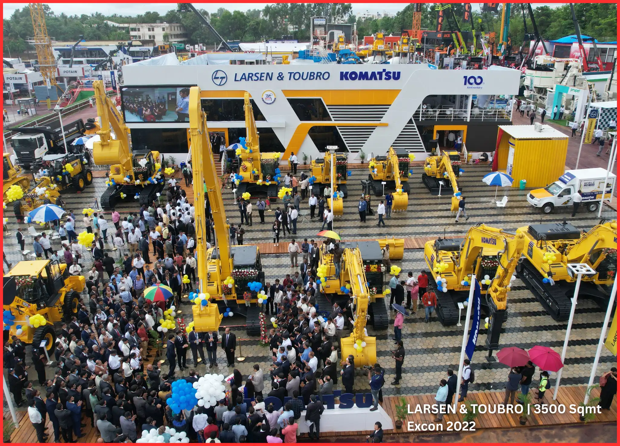 LARSEN & TOUBRO Exhibition Stand